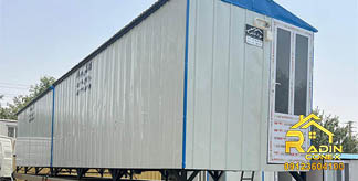 کانکس سرویس بهداشتی پنج چشمه راهرودار