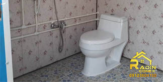 کانکس سرویس بهداشتی سه منظوره حمام توالت