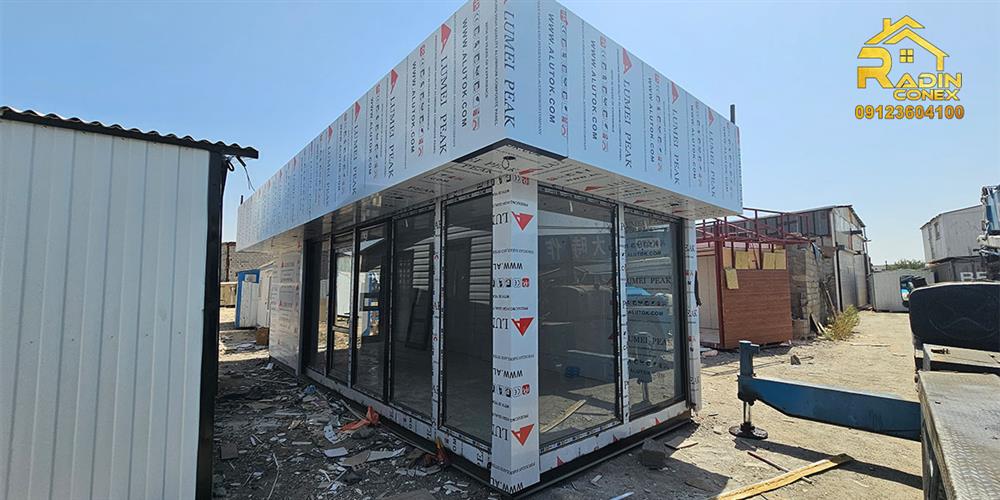 قیمت کانکس فروشگاهی 24 متری