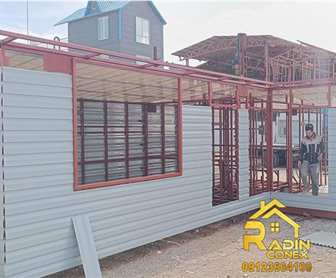 مراحل طراحی و ساخت کانکس در قم