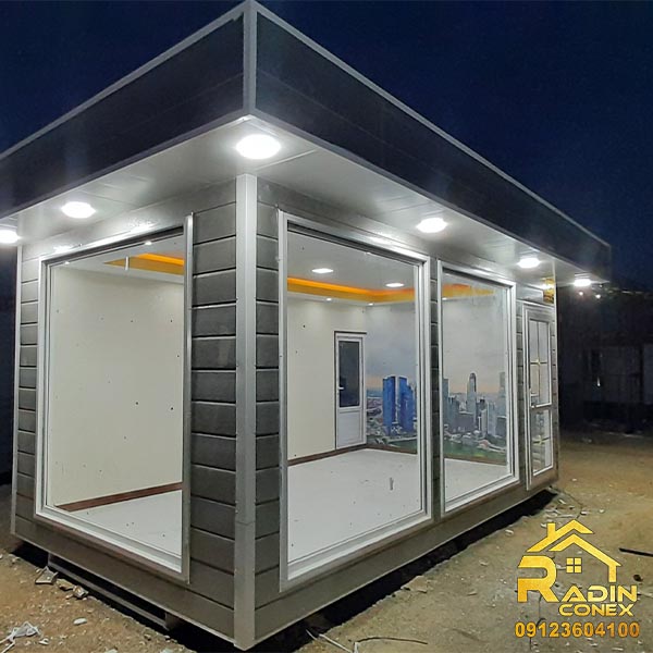 کانکس فروشگاهی 18 متری مدرن