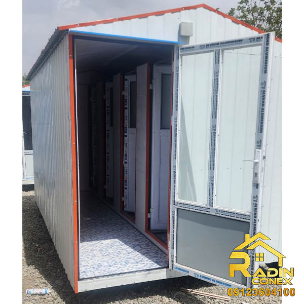 کانکس سرویس بهداشتی چهار چشمه