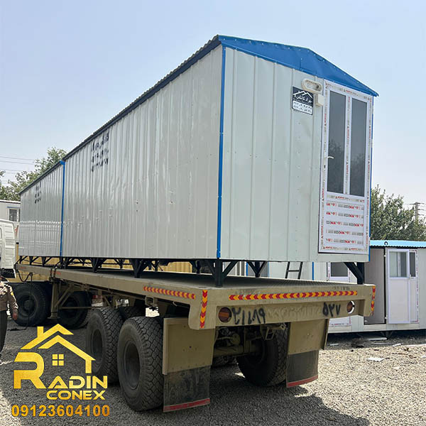 کانکس سرویس بهداشتی پنج چشمه راهرودار