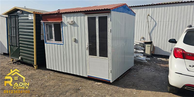 کانکس کارگاهی کف تخته با متراژ 8 متر