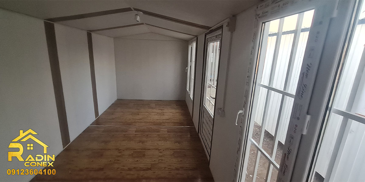 کانکس کارگاهی ورق سایدینگ با متراژ 15 متر