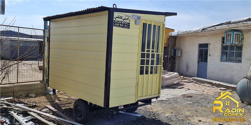 کانکس فروشگاهی محور دار 6 متری