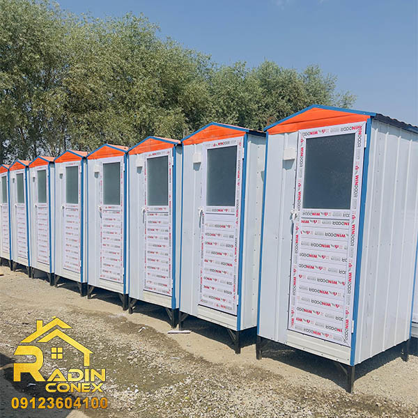 کانکس سرویس بهداشتی تک چشمه