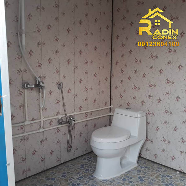 کانکس سرویس بهداشتی سه منظوره حمام توالت (فرنگی و ایرانی)